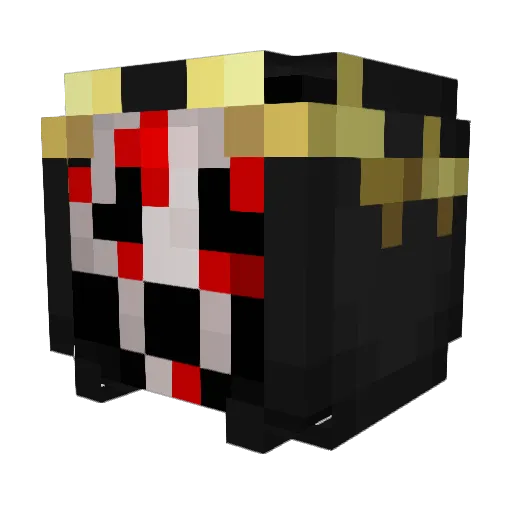 ShockwavedMC Minecraft avatar head, 3D render