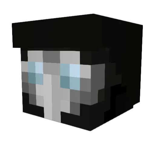 ShoeInTheBox Minecraft avatar head, 3D render