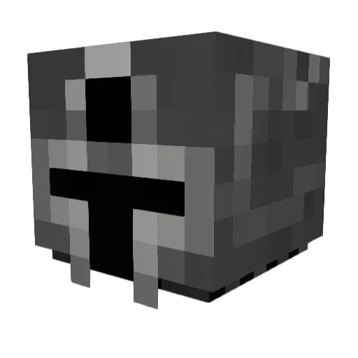 Shoelacez Minecraft avatar head, 3D render