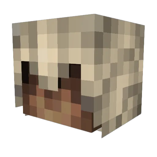 ShoesmithWorld Minecraft avatar head, 3D render