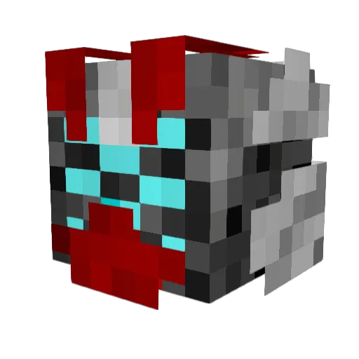 Shoey111 Minecraft avatar head, 3D render