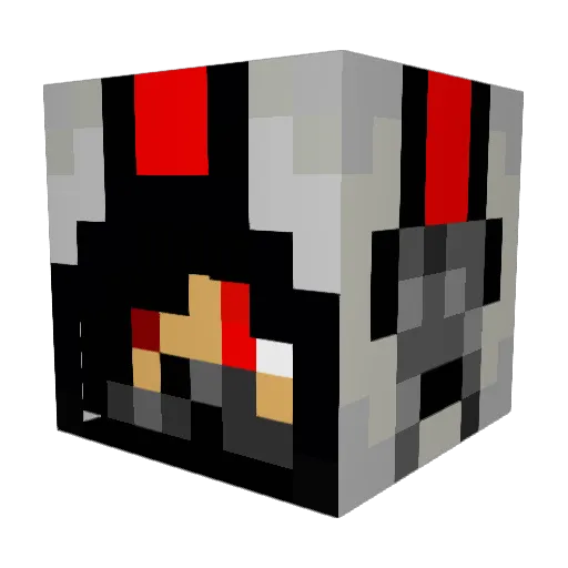 Shogen79 Minecraft avatar head, 3D render