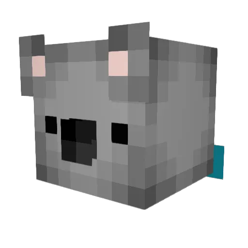 Shogun4133 Minecraft avatar head, 3D render