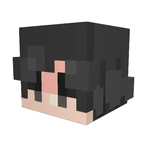 ShogunJeremy Minecraft avatar head, 3D render