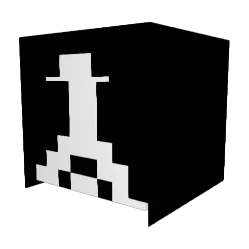 ShogunX69 Minecraft avatar head, 3D render