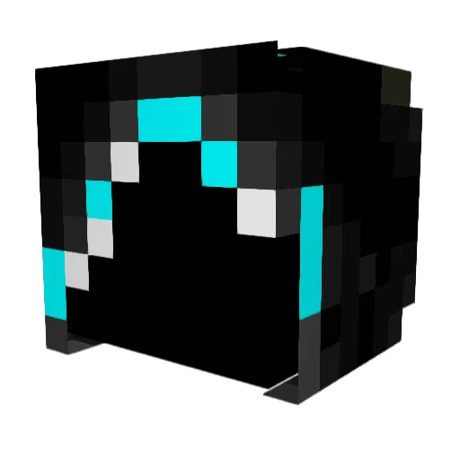 Shogunthomas Minecraft avatar head, 3D render