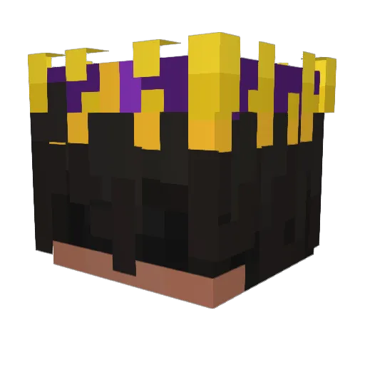 Shonus Minecraft avatar head, 3D render