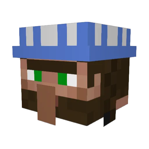 Shoopdawhoop94 Minecraft avatar head, 3D render