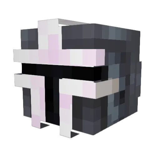 Shoozy77 Minecraft avatar head, 3D render