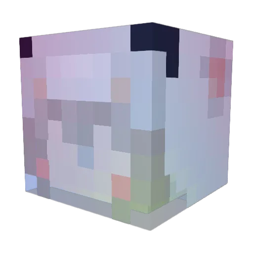 Shoredream Minecraft avatar head, 3D render