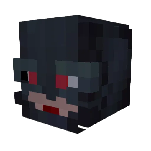 Shork___ Minecraft avatar head, 3D render