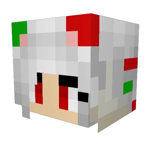 ShortStacks01 Minecraft avatar head, 3D render