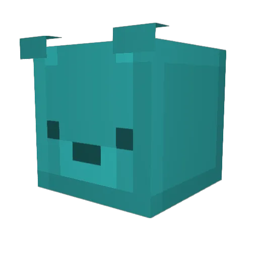 ShortandChuddy Minecraft avatar head, 3D render