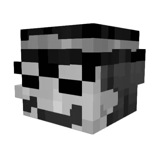 Shortking2010 Minecraft avatar head, 3D render
