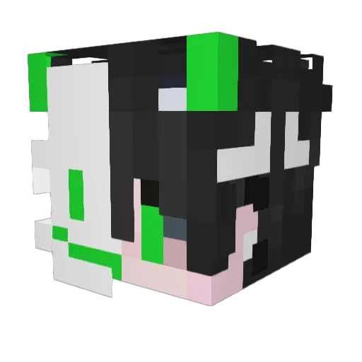 Minecraft-Avatar von Shortmask_9: Kopf als 3D-Render