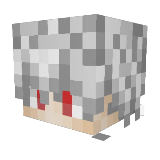 ShortySmalls Minecraft avatar head, 3D render