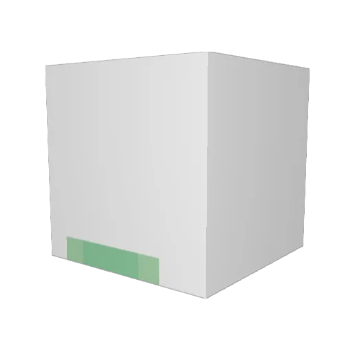 Shorty_2003 Minecraft avatar head, 3D render