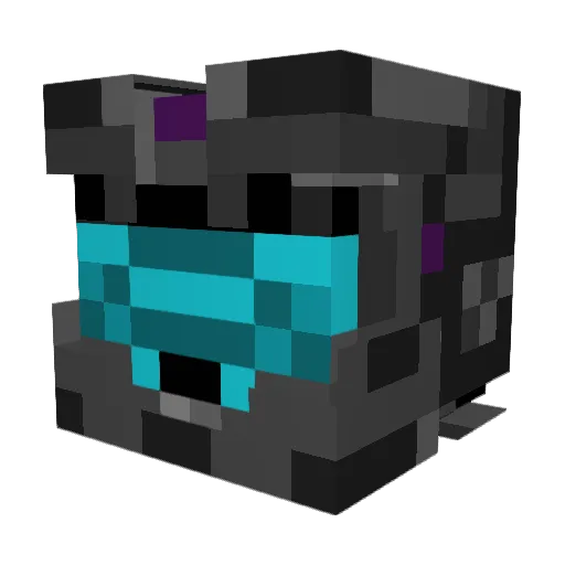 Shorty__1 Minecraft avatar head, 3D render