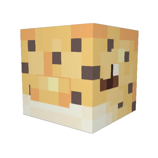 Shorzie3443 Minecraft avatar head, 3D render