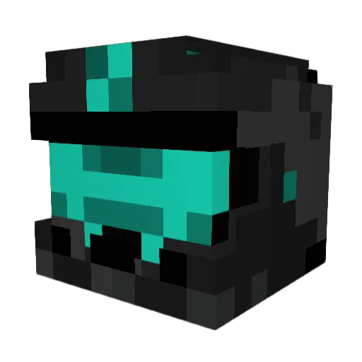 ShotGun22 Minecraft avatar head, 3D render