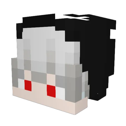 Shoto0711 Minecraft avatar head, 3D render