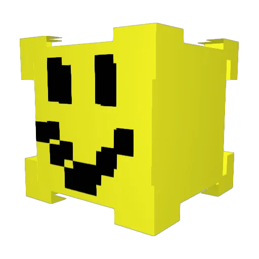 Shotsforfrii Minecraft avatar head, 3D render