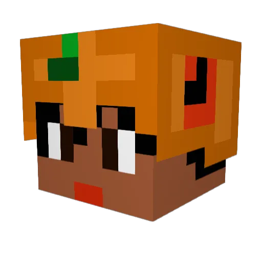 Minecraft-Avatar von ShottaCallin: Kopf als 3D-Render