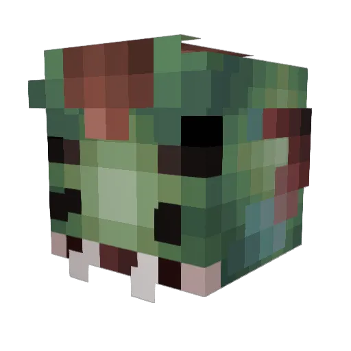 ShovelKnight566 Minecraft avatar head, 3D render