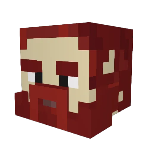 Shovel_Pick Minecraft avatar head, 3D render