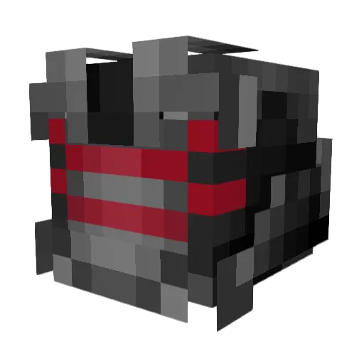 ShovitXD Minecraft avatar head, 3D render