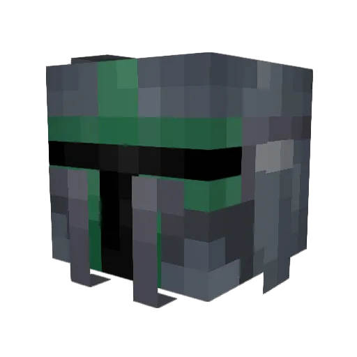 ShownElf874791 Minecraft avatar head, 3D render