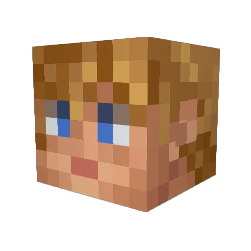 ShowyDragon930 Minecraft avatar head, 3D render
