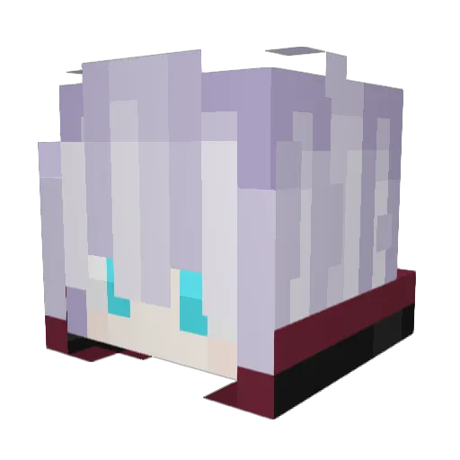 Shox_Prime Minecraft avatar head, 3D render