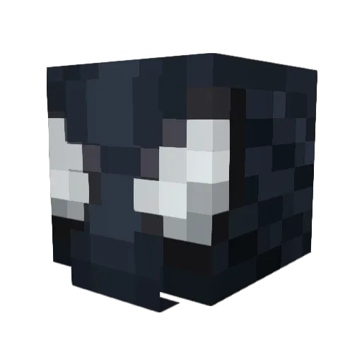 Shozey_ Minecraft avatar head, 3D render