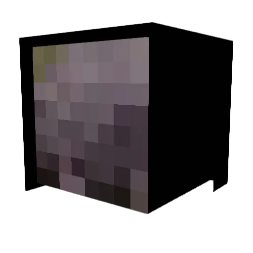 Shray2001 Minecraft avatar head, 3D render