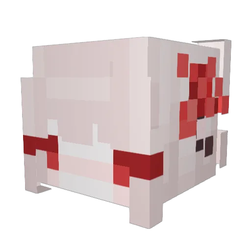 ShredderItSoftly Minecraft avatar head, 3D render