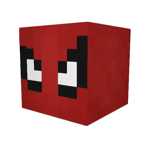 ShrekPotato Minecraft avatar head, 3D render