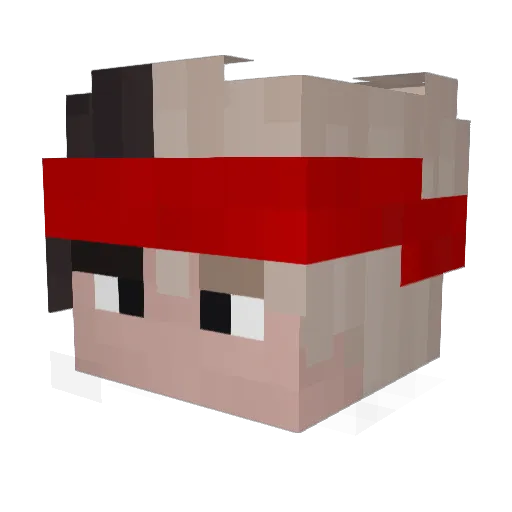 Shrek_Era Minecraft avatar head, 3D render