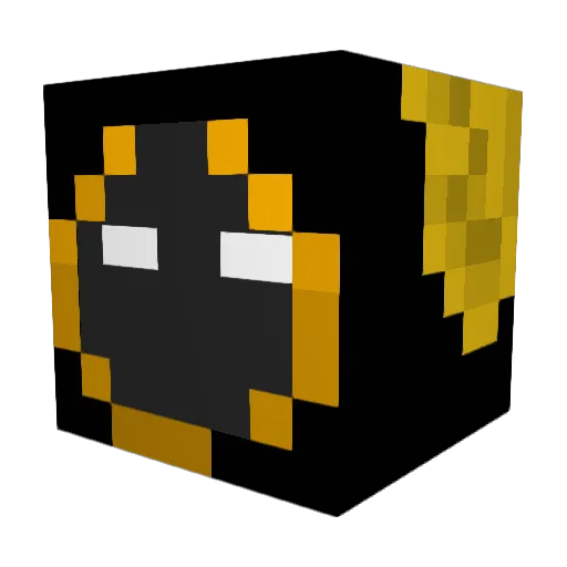 ShrewdGroller Minecraft avatar head, 3D render