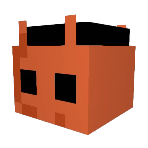ShrimpGuy17 Minecraft avatar head, 3D render