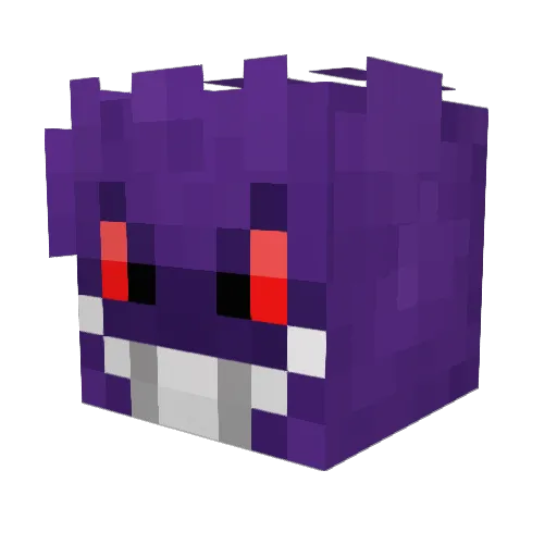 ShrimpScampiZ Minecraft avatar head, 3D render