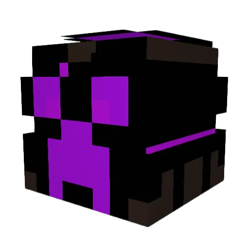Shrimpifyed Minecraft avatar head, 3D render