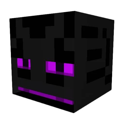 Shrimpocalypse Minecraft avatar head, 3D render
