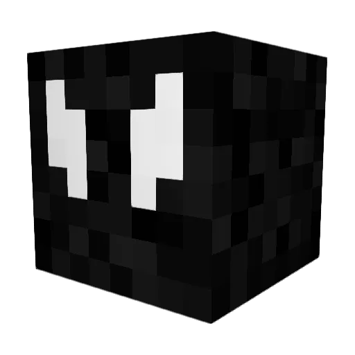 Shrouz Minecraft avatar head, 3D render
