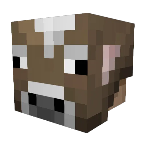 Shruik_II Minecraft avatar head, 3D render
