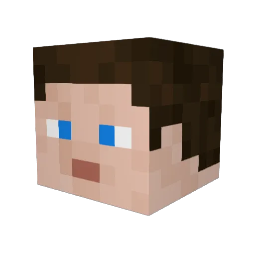 Shryke__X Minecraft avatar head, 3D render