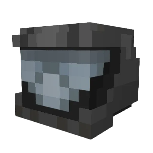 Shtirlitzz Minecraft avatar head, 3D render