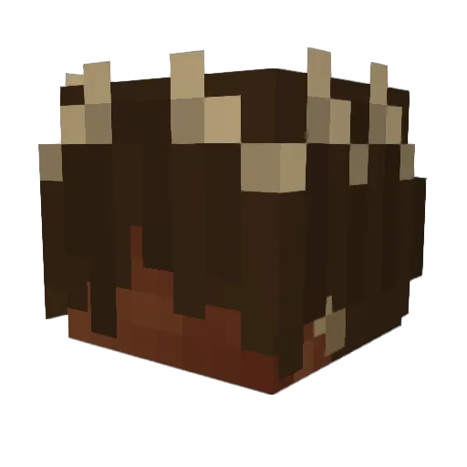 ShuZ_ Minecraft avatar head, 3D render