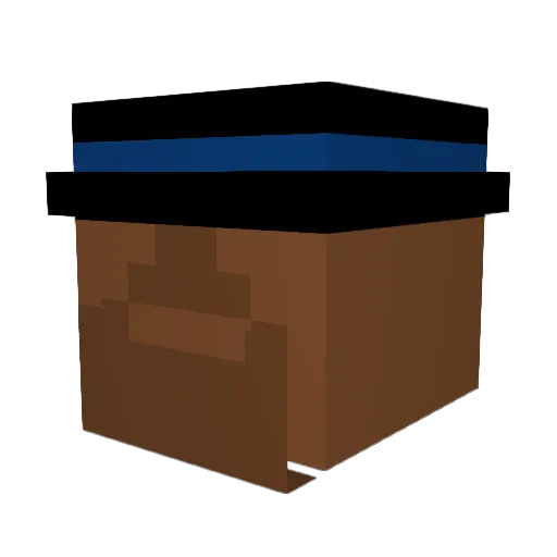 Shub_05 Minecraft avatar head, 3D render