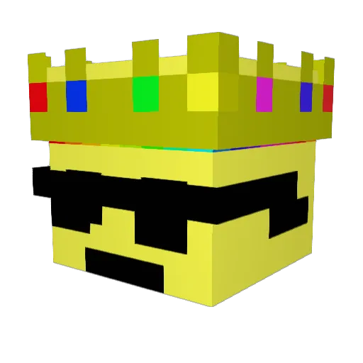ShukiOnMc Minecraft avatar head, 3D render